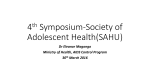 Adolescent Conference - Society for Adolescent Health in Uganda