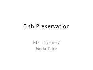 Fish Preservation