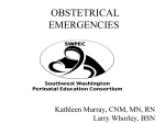 Obstetric Emergencies