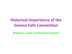 Historical Importance of the Seneca Falls Convention
