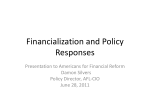 DAMON-SILVERS - Americans for Financial Reform