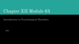 Chapter XII Module 65