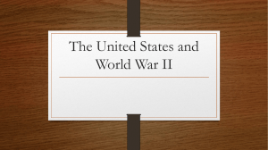 The United States and World War II
