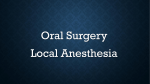 increased risk of local anesthetic toxicity