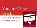 You and Your Credit