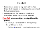 Free Fall - Cobb Learning