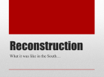 Reconstruction - Elizabeth School District
