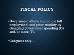 Fiscal Policy - APMacroecononomics