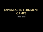 Japanese internment Camps