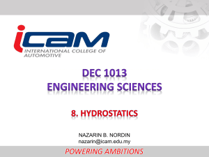 Chapter8.Presentation.ICAM.Hydrostatics.Rev_April2015