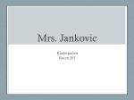 Mrs. Jankovic - East Maine School District 63