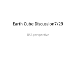 DataCube Discussion7/29