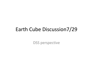 DataCube Discussion7/29