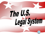 The U.S. Legal System File