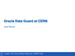 Active Data Guard at CERN