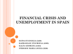 financial crisis and unemployment in spain - E