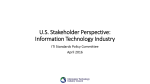 US Stakeholder Perspective - IT Industry FINAL Jason Matusow