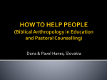 biblical anthropology – 1