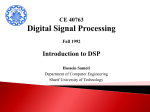 Lecture02_IntroDSP - Sharif University of Technology