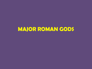 major roman gods - PAMS