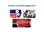 Unions and Management