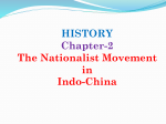 HISTORY CHAPTER-2 The Nationalist Movement in Indo