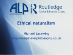 Ethical naturalism