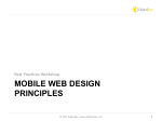 Mobile Web Design Principles 2.8 MB PPT (Download)