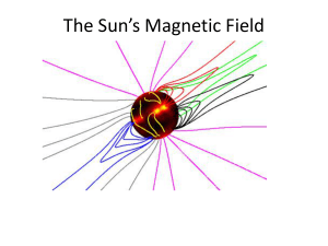 Magnetic Fields of Sun PowerPoint
