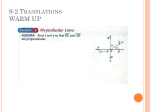 UNIT 1 – Rigid Transformations lesson 9