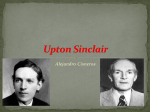 Upton Sinclair - AleJandro Cisneros