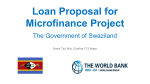 4. The loan proposal