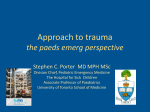 Approach to trauma the paeds emerg perspective