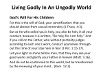 Living Godly In An Ungodly World