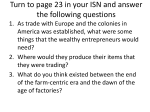 Turn to page 11 in your ISN and answer the following questions