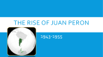 The Rise and Fall of Juan Peron