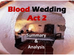 Blood Wedding