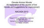 Morale - Kansas State University