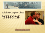 Adult II Couples Class discoverjoy.com