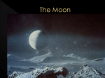 The Moon - Earth Systems A