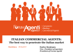ITALIAN COMMERCIAL AGENTS