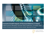 Economic Growth Impacts of Structural Reforms in Ireland