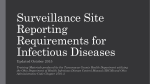 Surveillance Site Reporting Requirements for Infectious Diseases