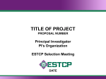 ESTCP Presentation Guidance-FY17 - FINAL