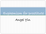 Euphemism for prostitute - 2012 History of the English Language