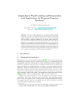 Graph-Based Proof Counting and Enumeration with Applications for