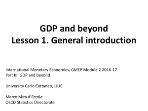 General Introduction: The Limits of GDP as a Measure of