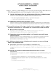 ap® environmental science 2014 scoring guidelines