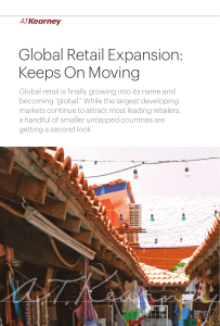 Global Retail Expansion: Keeps On Moving