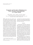 Propagation and Perception of Bioluminescence: Factors Affecting